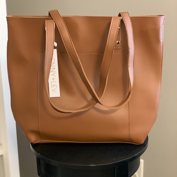 Henny + Lev Handbags - NWT Henny + Lev Vegan Leather 2-in-1 Everyday Tote